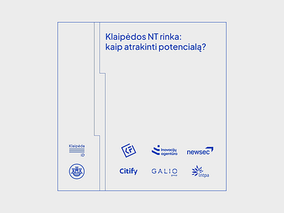 Klaipeda ID - animated banner animation banner graphic design klaipėda motion graphics real estate
