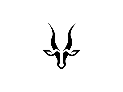 Gazelle Logo animal design elegant gazelle head horn icon illustration logo logo design logodesign minimal minimalist minimalist logo modern nature oryx outdoor simple wolf