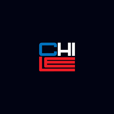 Chile blue brand brand design brand identity branding chile chilean flag design flag graphic design logo red white