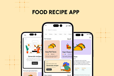 Food Recipe App food ui