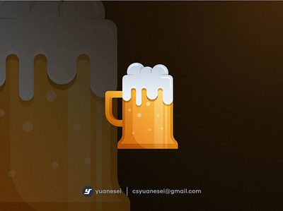 Beer Logo app beer beer logo club drunk drunk logo gradient gradient logo graphic design logo modern design ui ux vector wine