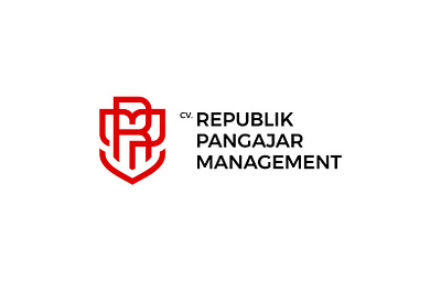 Republik Pangajar Management branding graphic design logo logo design monogram logo rent car