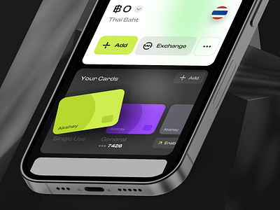 Drivo - Product design project app black cards coin crypto dark dashboard design minimal mobile modern online payment simple