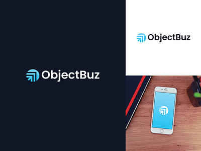 ObjectBuz Logo Design brand design brand identity branding business business agency business analysis business logo graphic designer logo design visual identity