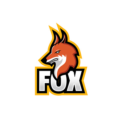 Fox Mascot Logo app branding design graphic design illustration logo vector