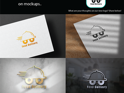 Food_Delivery_Logo_on_Mockups. adobeillustrator deliciousdelivery easyeats foodatyourdoorstep fooddeliverylogo graphicdesign logoreveal newlogodesign shareyourthoughts tastydesign