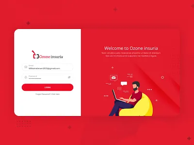 Login Page clean design login page login ui sign in page typography ui ui ux design ux website