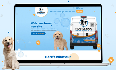 MOBILE DOG GROOMNG LLC css html ui web webdesign wordpress