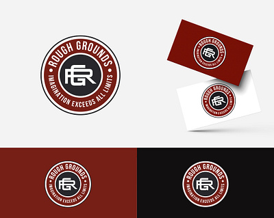 Rough Ground Logo Design 3d branding graphic design logo motion graphics