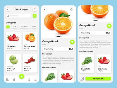 Groceries - Apps Design app design figma ui uiux