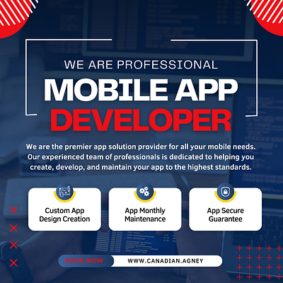 Canadian Software Agency: Gateway to Mobile App Development blockchain custom software development illustration mobile app development shopify development uiux design