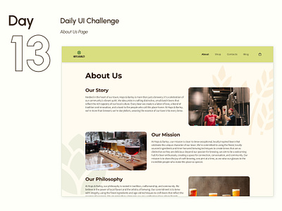 Daily UI Challenge/About Us Page about us about us page ui