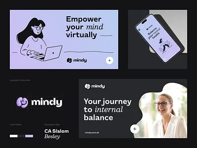 Mindy Health Care Branding brand brand guidelines brand identity brand sign branding business design halo halo lab identity logo logo design logotype marketing packaging smm startup visual identity