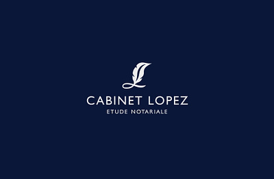 Cabinet Lopez - Etude notariale behance brand brand design branding corporate graphic design identity illustrator law logo logo design logotype notary office photoshop professional visual identity