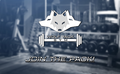 Wolf Pack Gym (Logo Design & Brand Identity) brand brand identity branding design fitness graphic design gym gym life gym logo illustrator logo logo design logotype vector wolf workout