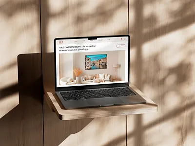 Ecommerce Website Design art business concept ecommerce home page landing page shop ux website design веб дизайн