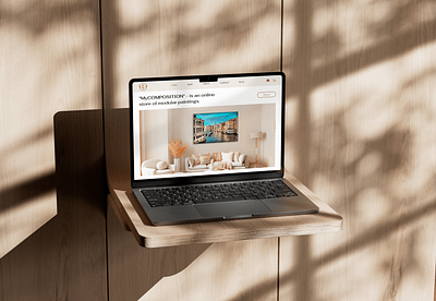 Ecommerce Website Design art business concept ecommerce home page landing page shop ux website design веб дизайн