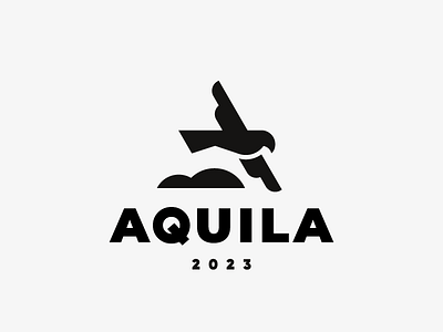 Aquila bird branding concept eagle logo