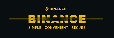 BINANCE HEADER DESIGN advertisement binance branding decentralization design graphic design web 3