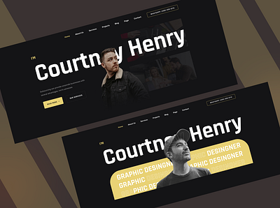 Portfolio website hero brand website nadim nadim design nadim ui ux portfolio design ui ui ux web design website hero