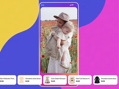Childcare app design: Bibs to Bicycles babies apps best childcare designs best designs best of dribbble bounce childcare childcare app designs design illuminz logo