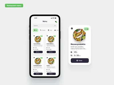 Daily Ui 48 | Restaurant menu cards daily ui day48 delivery food foodcards menu restaurant ui