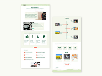 Web design for Statiegeldalliantie aboutpage alldo design digitaldesign graphicdesign ui ux visualdesign webdesign webdevelopment websitedesign