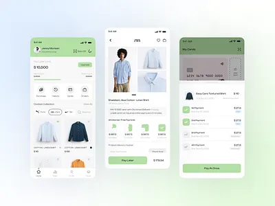PayFree App Design app design bnpl design designer fintech graphic design mobile app design trending design ui ux