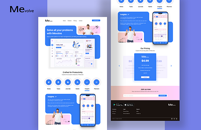 Mevolve experience design mobile app ui ux