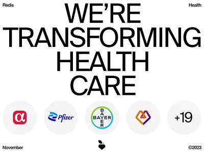 Redis x Health Care Industry / Case Study animation appointment clinic clinic navigation clinic website decision support tools doctor exterior design halth healthcare hospital insurance interior design medical medical system patient pharmaceutical redis telemedicine wellness