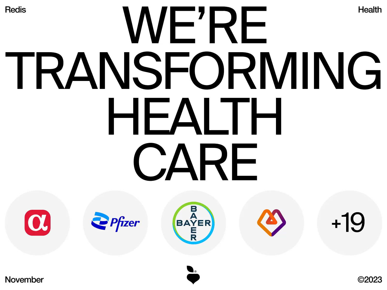 Redis x Health Care Industry / Case Study by Pavel Dergachev for Redis