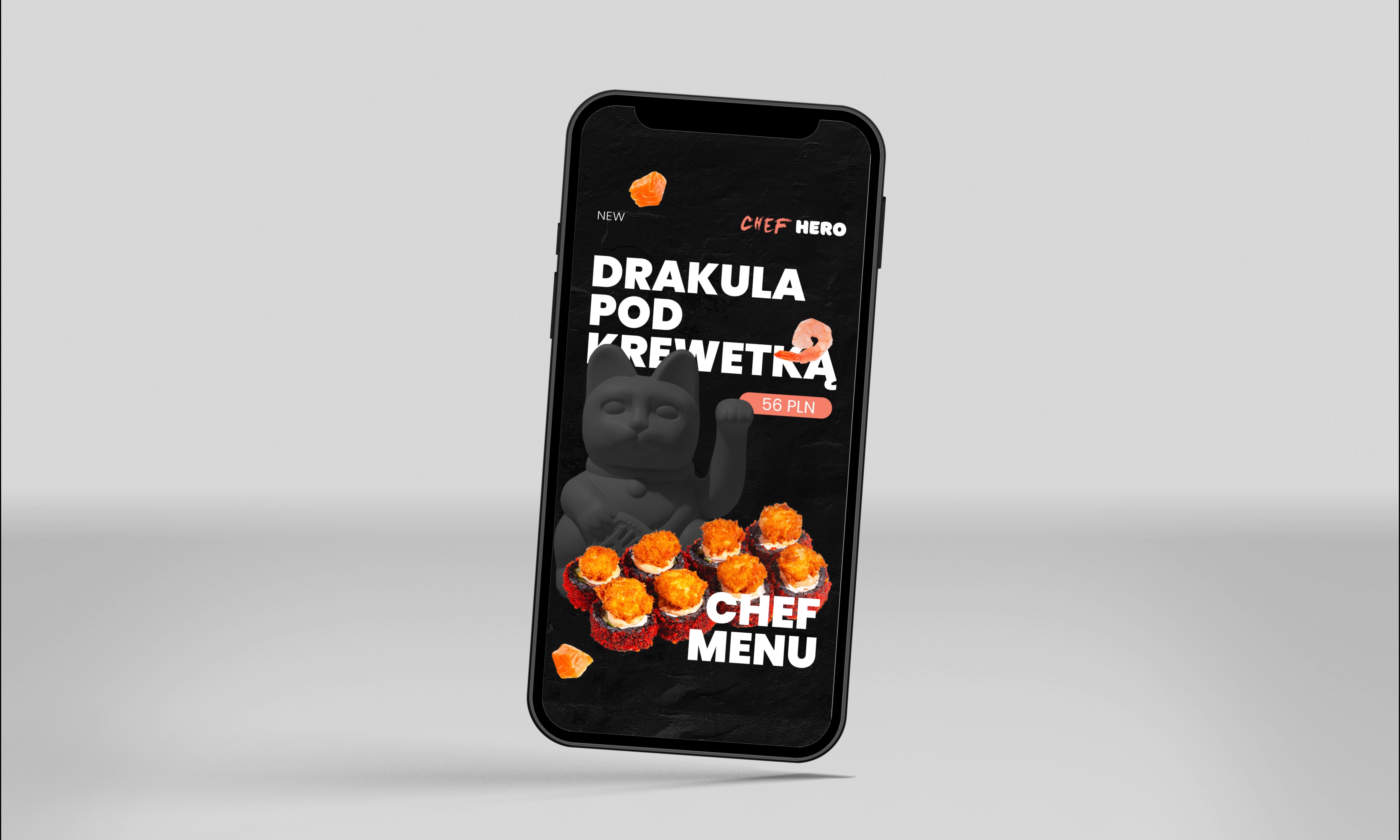Animation halloween menu HeroSushi '23 animation branding graphic design insta instagram japan maneki menu motion graphics salmon social media stories sushi анимация дизайн инстаграм манеки меню суши япония