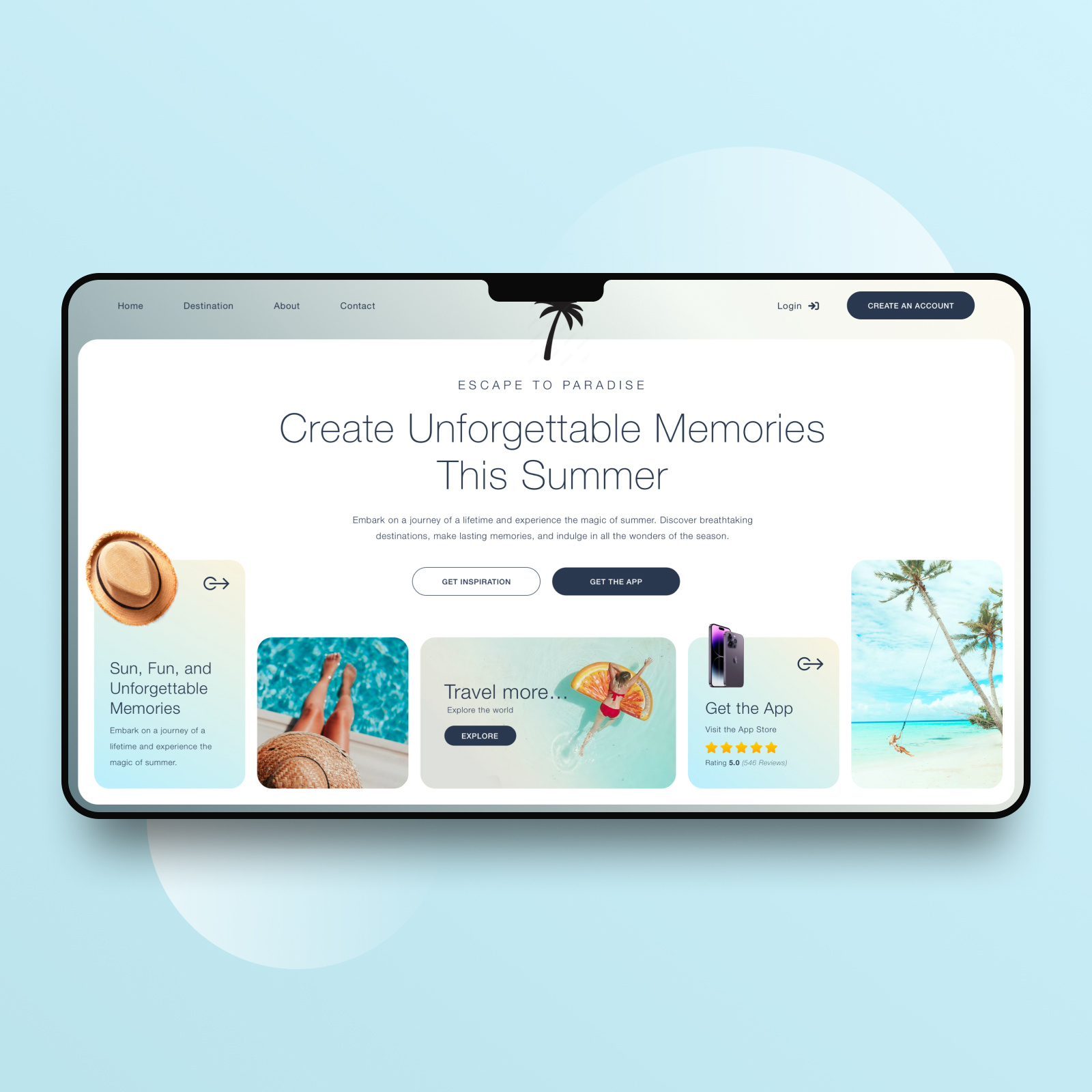 // Bento UI Grid // Design exploration bento concept design digital grid interface landingpage ui ux web