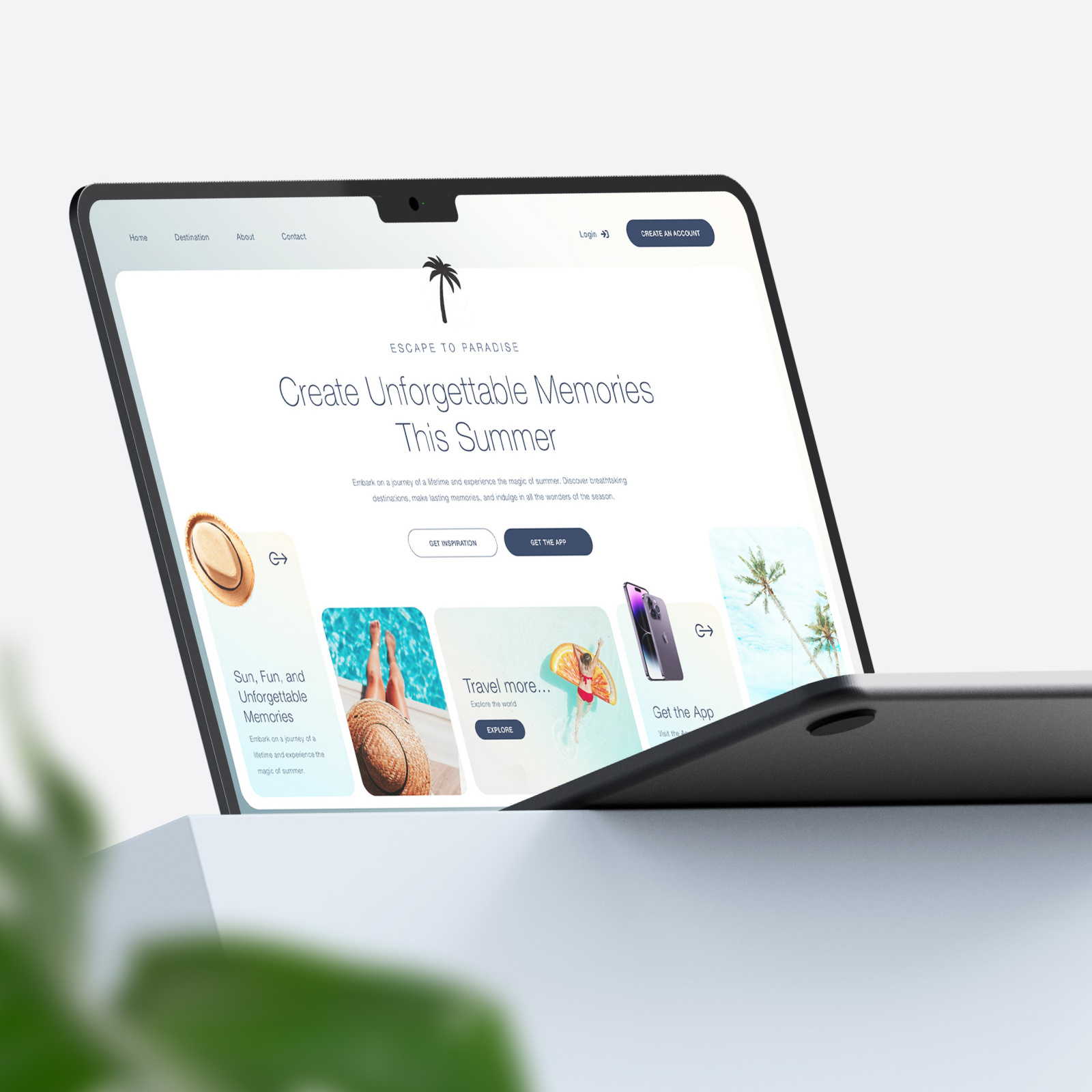 // Bento UI Grid // Design exploration (Device Mockup) bento concept design digital interface macbook mockup ui ux web webdesign