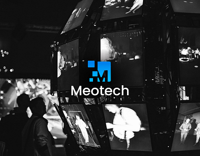 Meotech branding graphic design logo social media