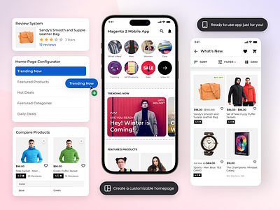 Magento Mobile App app design design webkul magento mobile app mobile app mobile app design mobile design ui ui ux user interface ux webkul webkul design