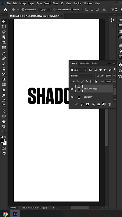 How to add a drop shadow in Photoshop - Adobe 3d animation