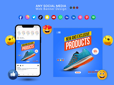 Shoes Social Media Post Design advertising agency agencysocial design social social media banner social media post sociallogo socialmedia socialpost web banner