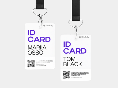 ID Card Design for Gaming Conference
