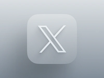 X Icon Replacement app branding icon iphone twitter x