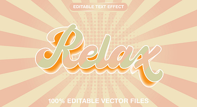 Relax 3d editable text style Template 3d 3d text effect attractive background design editable glow graphic design illustration light lighting text relax relax font relax text relax text effect relaxation text mockup vector vector text vector text mockup