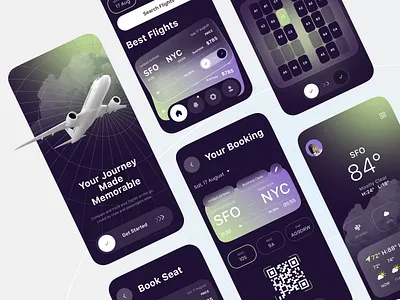Aviation mobile app aerospace airline airplane app app design aviation fly mobile app mobile app design mobile design mobile ui