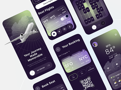 Aviation mobile app aerospace airline airplane app app design aviation fly mobile app mobile app design mobile design mobile ui