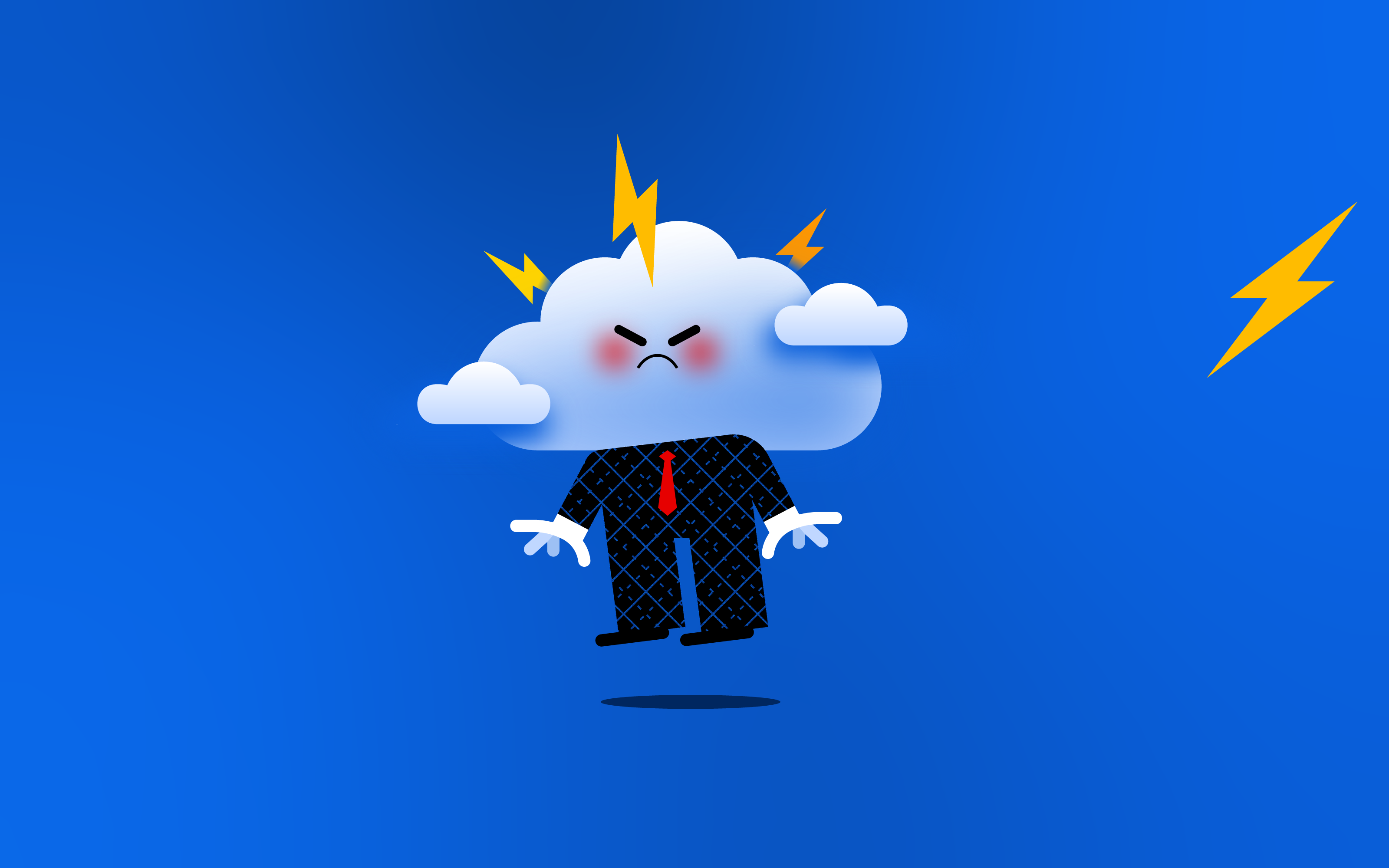 Mr. Storm by waldek on Dribbble
