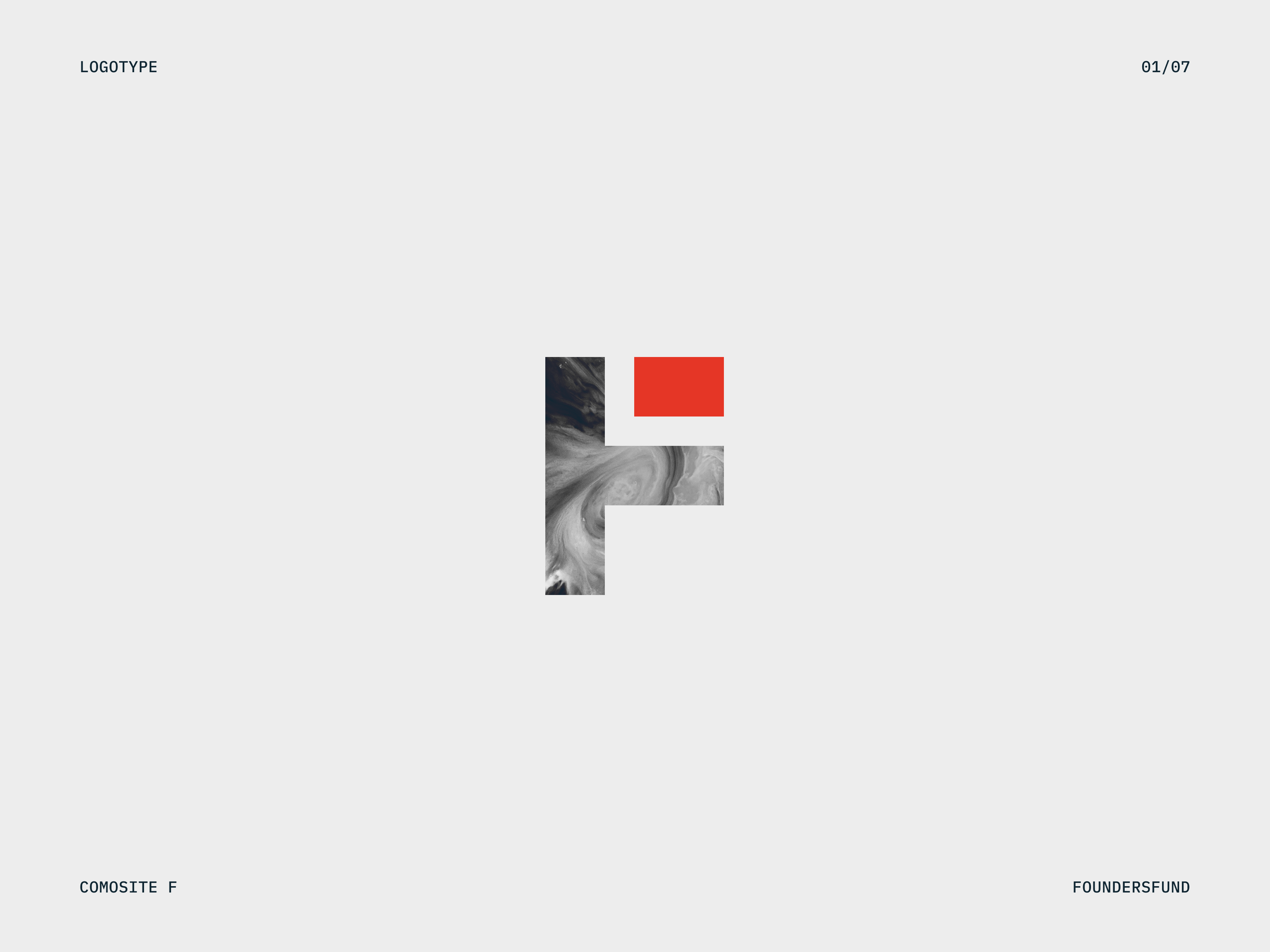 F & + black blue bold brand brand identity branding brandmark financial investing logo logotype monogram paint red space strong symbol vc