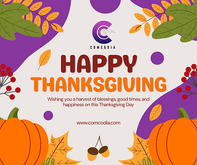 Wish you and your family a very happy thanksgiving everyone 3d animation branding graphic design logo motion graphics ui