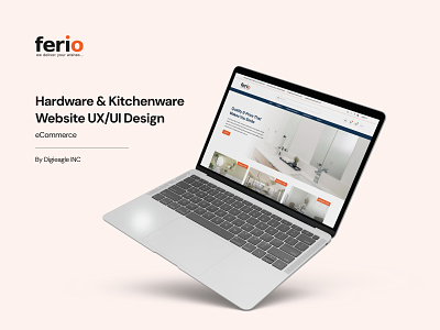 eCommerce | Landing Page | UX/UI | Kitchen Products ecommerce figma hardware landingpage products ui ux