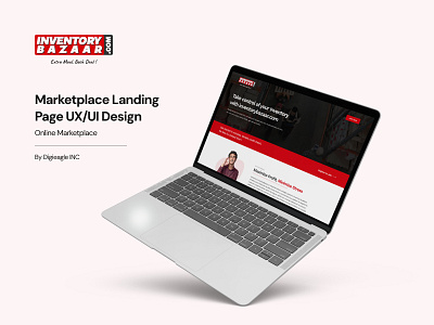 Marketplace Design | Landing Page | Inventory Management | UX/UI design figma inventory landingpage marketplace ui ux