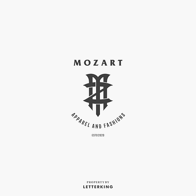 MZ MONOGRAM LOGO apparel brand branding clothing clothingbrand design logo typography vector