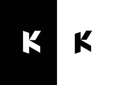 K Letter Logo ( For Sale) bold brand branding design geometric k logo letter letter k logo logo logo design minimal startup technology vector